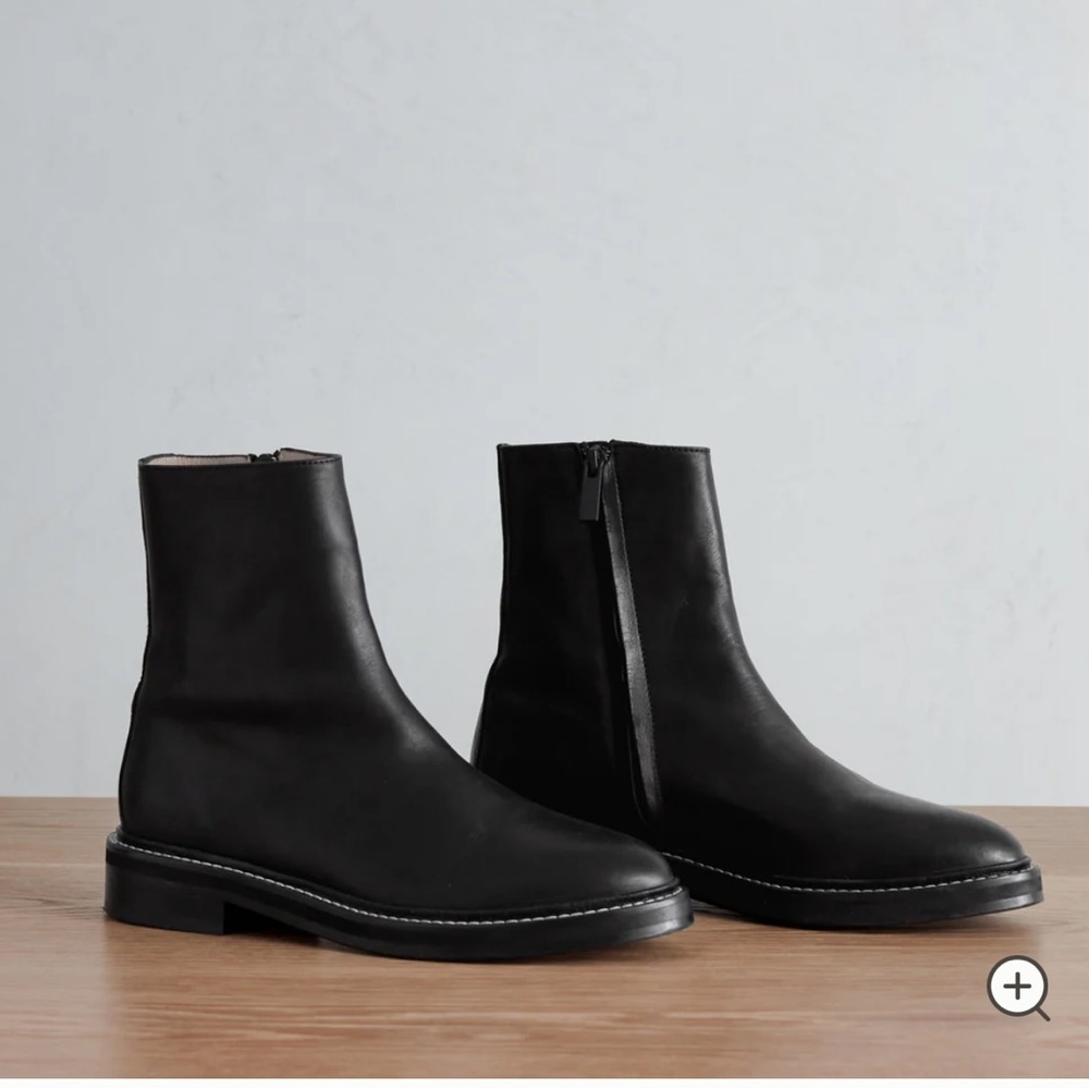 Jenni Kayne Blake Black Ankle Boots